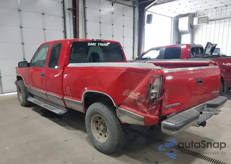 1997 GMC Sierra 1500 Sl Wideside из США, поврежденный, VIN 2GTEK19R9V1556083